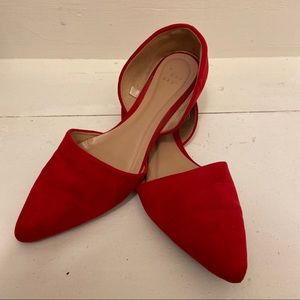 Pointed Toe D’orsay Flats